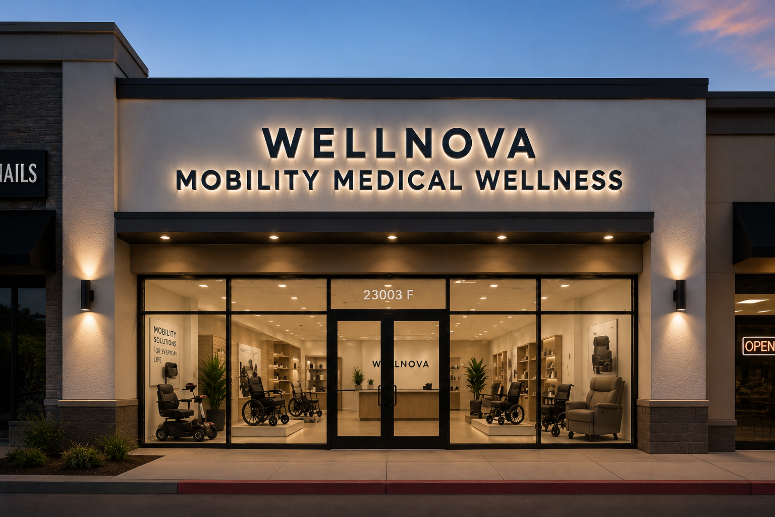 WellNova Mobility storefront